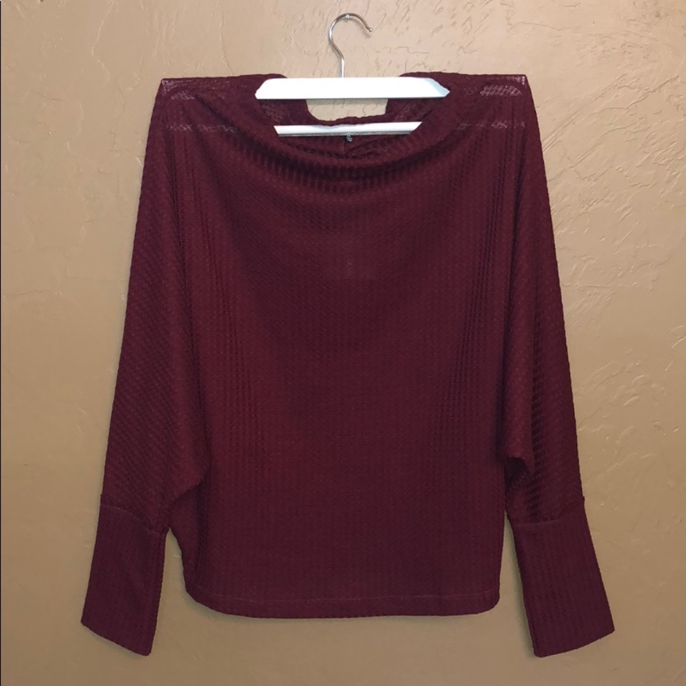 NWT Fashion Nova cowl neck sweater